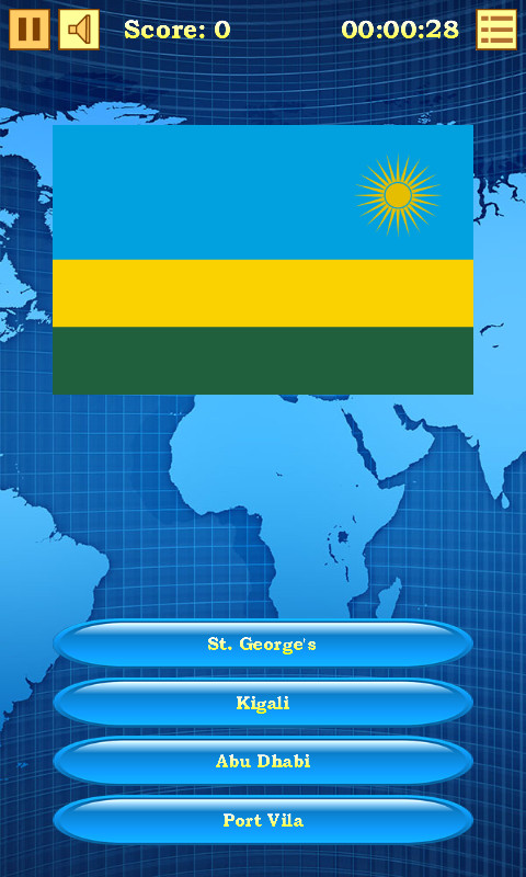 Flags Quiz screenshot