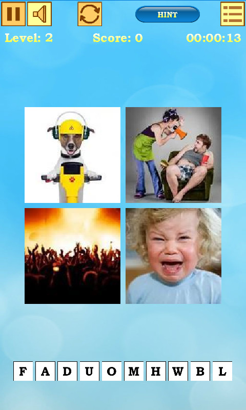 4 Pics 1 Word screenshot