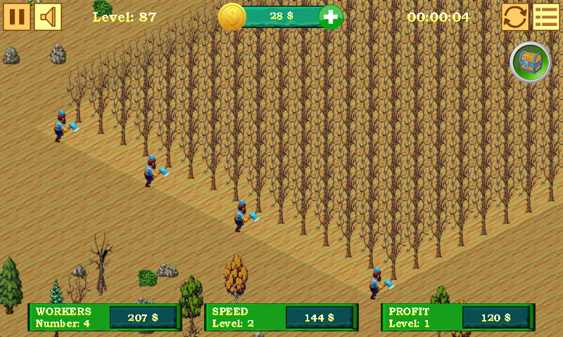 Idle Lumberjack screenshot