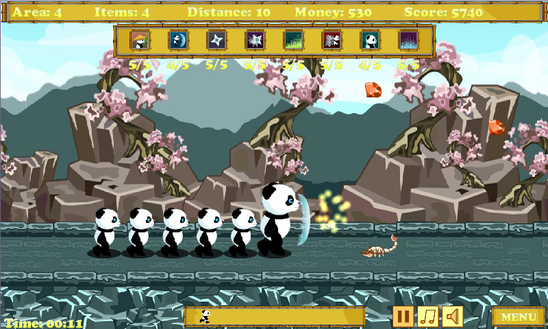 Panda Runner screenshot
