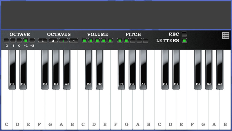 Piano screenshot
