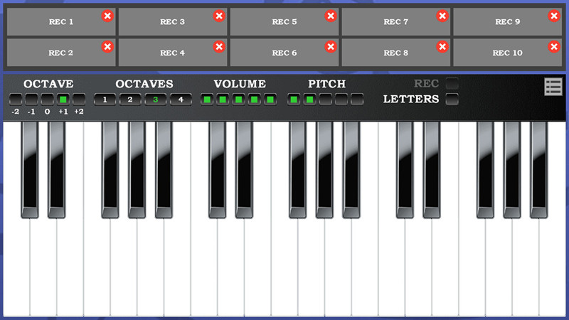 Piano screenshot