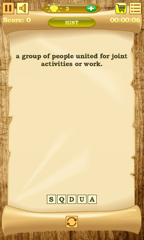 Quiz screenshot