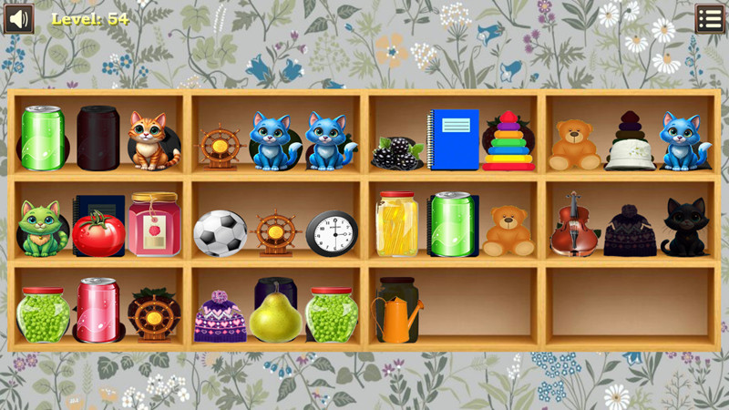 Sorting Items screenshot
