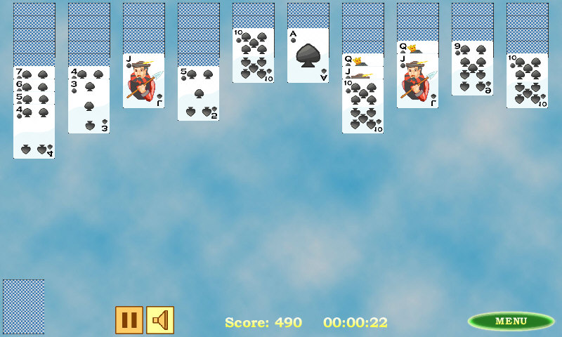 Spider Solitaire — cover