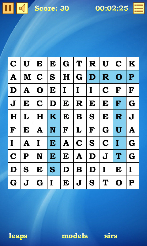 Words Search screenshot