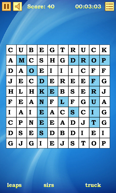 Words Search screenshot